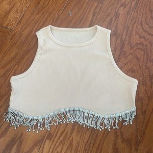 Zara sparkle top